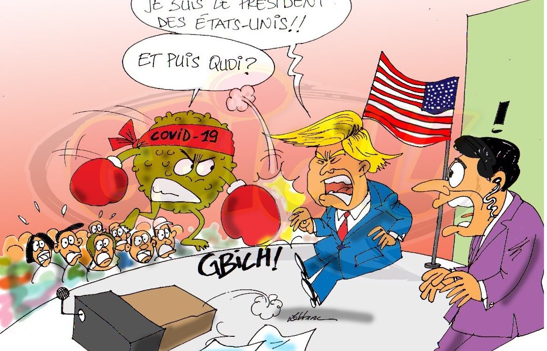 Donald Trump positif au Covid19