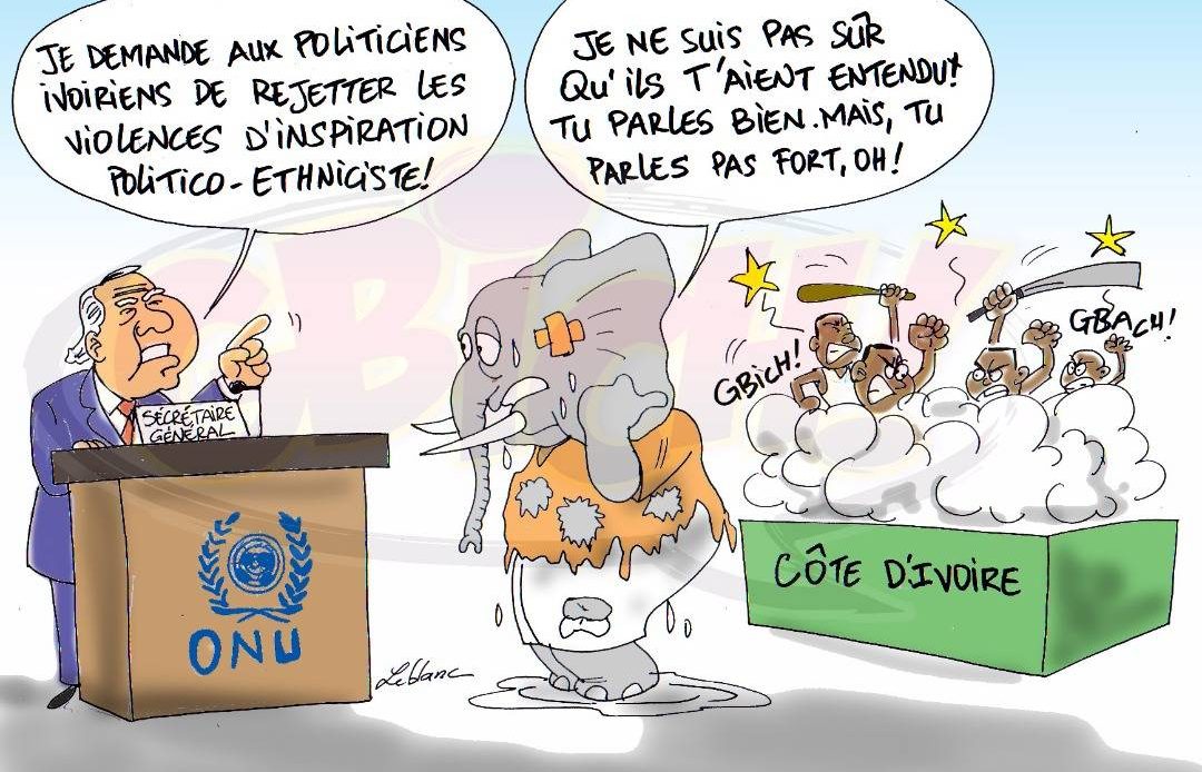 onu tranche la crise pré électorale en côte d'ivoire