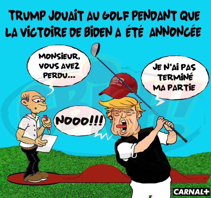 Trump Joue au golf