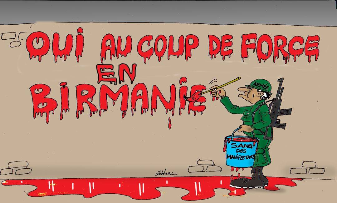 Coup de force en Birmanie