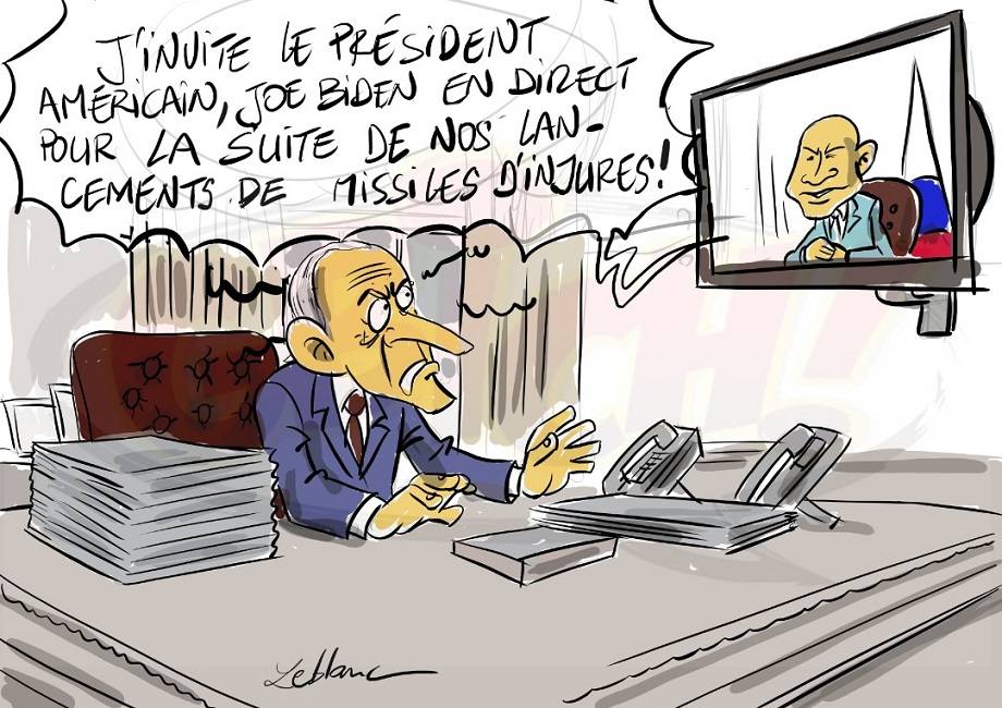 Jeo Biden et Poutine