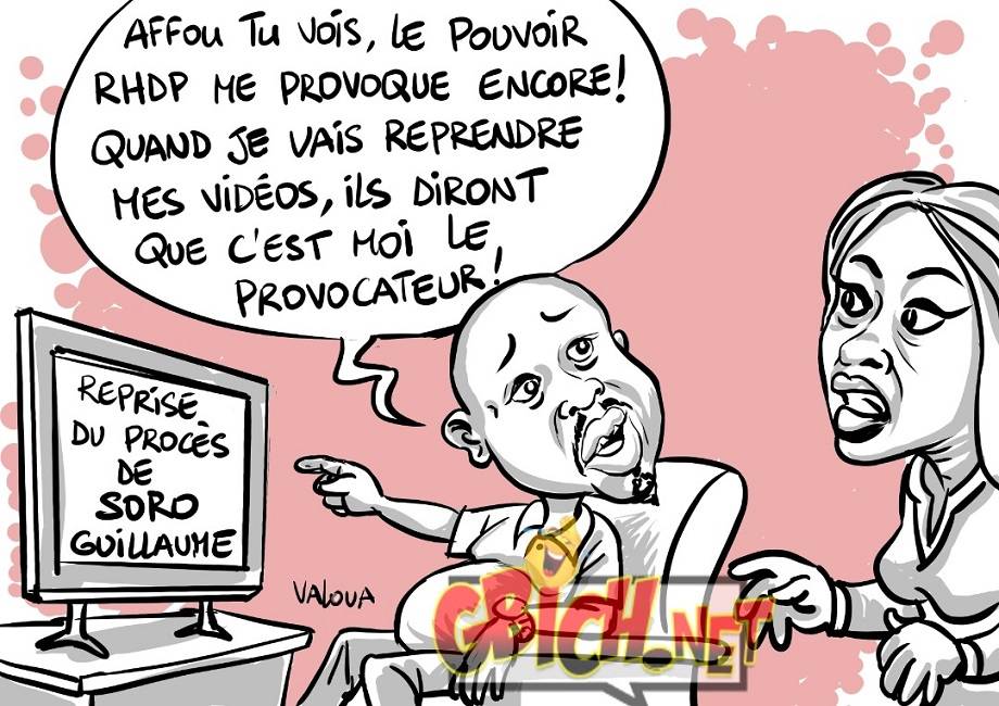 Soro Guillaume en procès