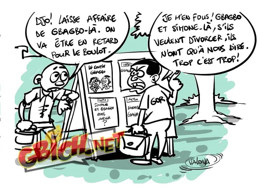 divorce de Gbagbo et Simone