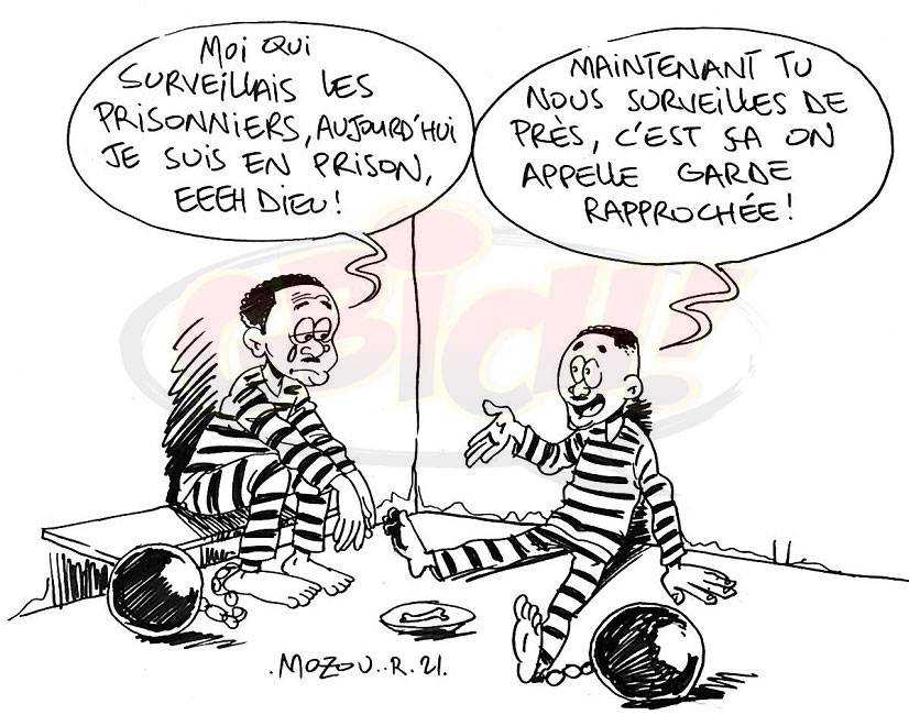 Garde pénitentiaire emprisonné