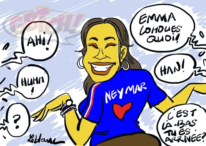 EMMA LOHOUES ET NEYMAR À PARIS: LA TOILE EXPLOSE