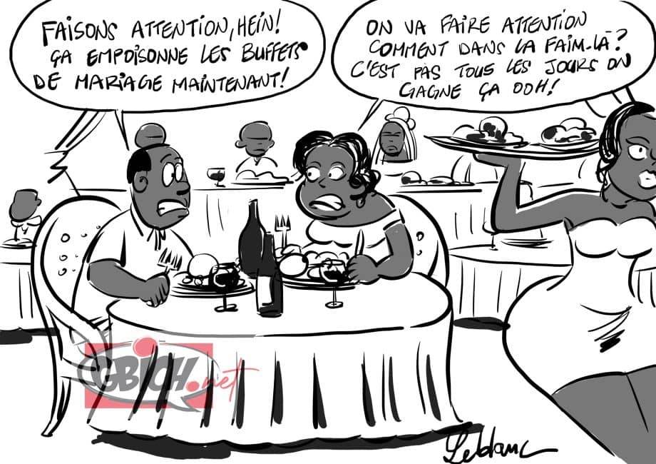 Cameroun Buffet du mariage empoisonné-plusieurs morts