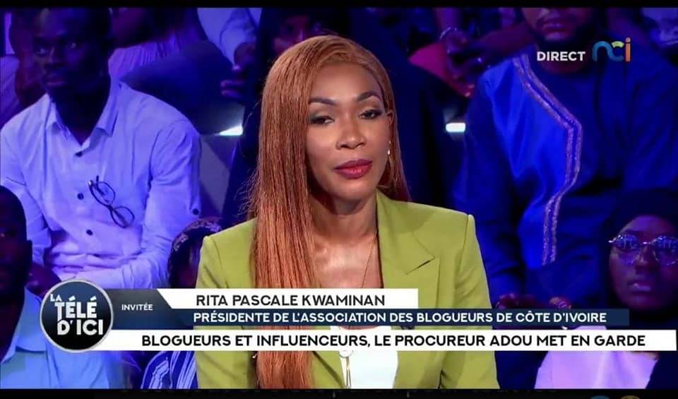 Gbich-Rita Pascale Kwaminan à peopos des Blogueurs